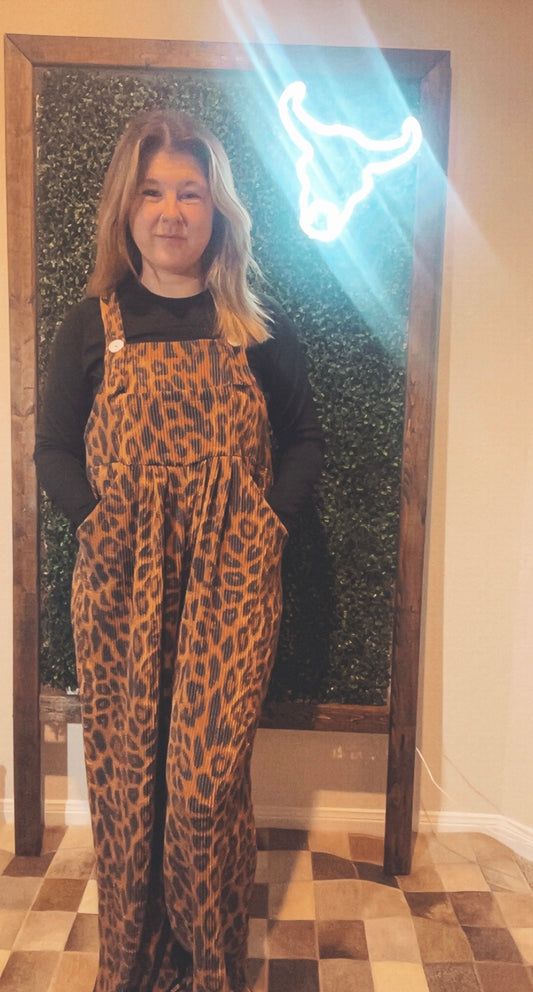 Cheetah Overalls