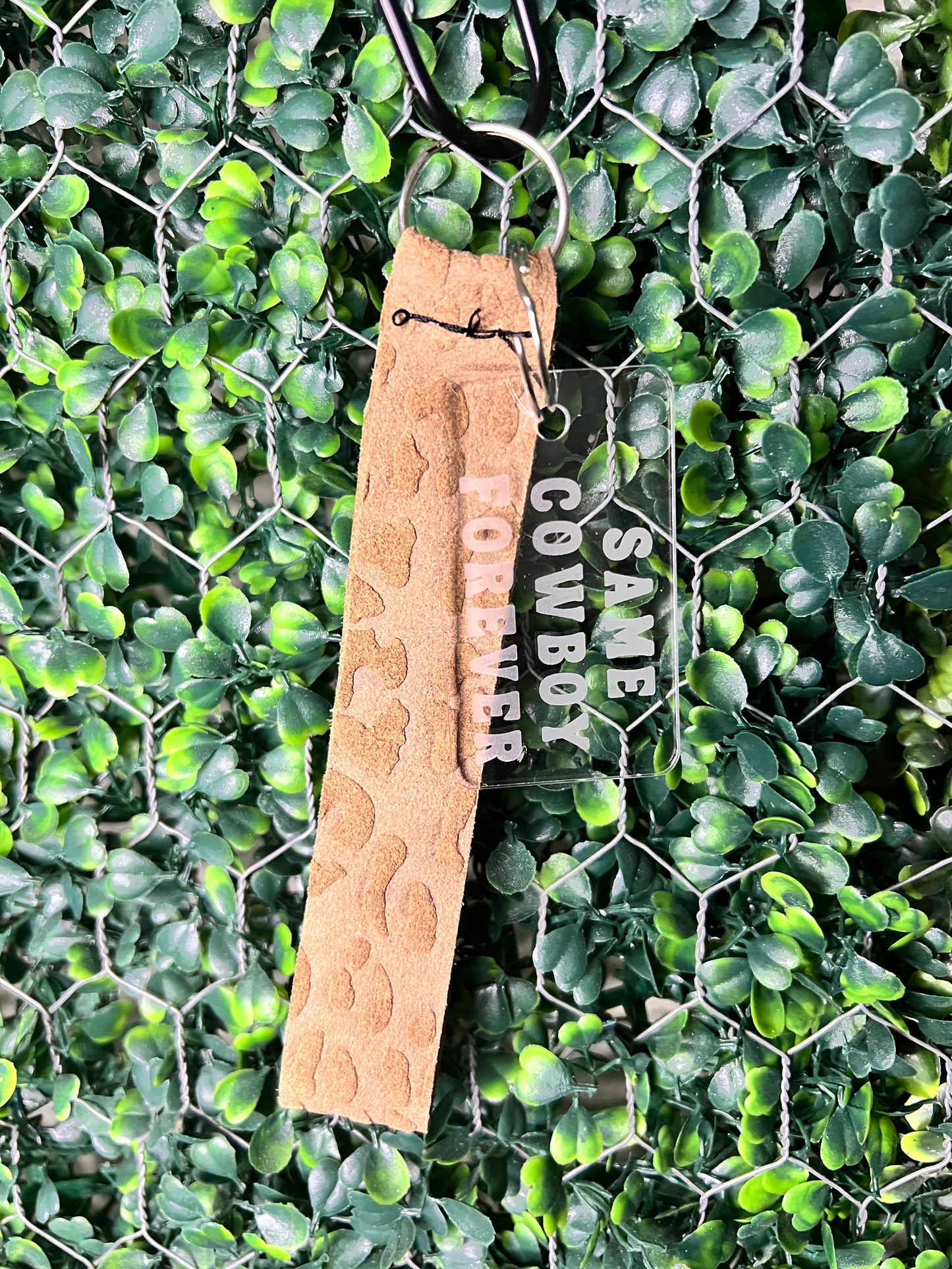 Same Cowboy Forever keychain