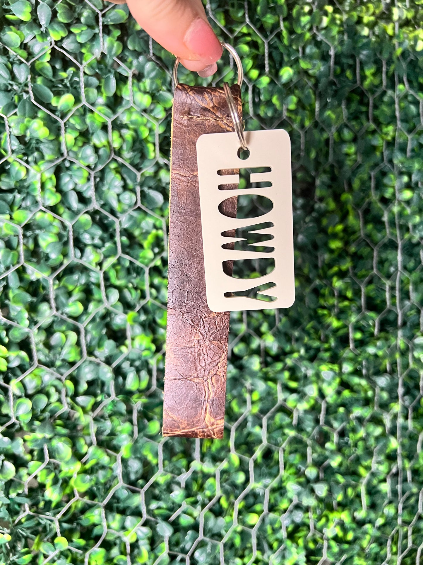 Howdy Keychain