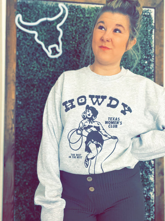 Cowgirl Howdy Sweater