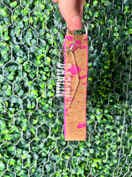 Carlin keychain and charm