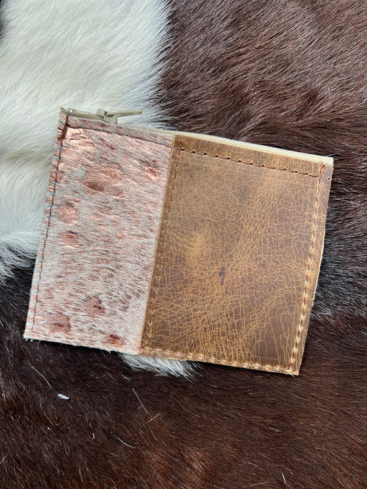 Acid Washed Coin Pouch